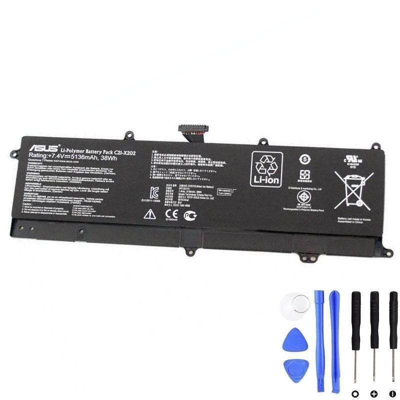 Asus C21 X202 38Wh Battery