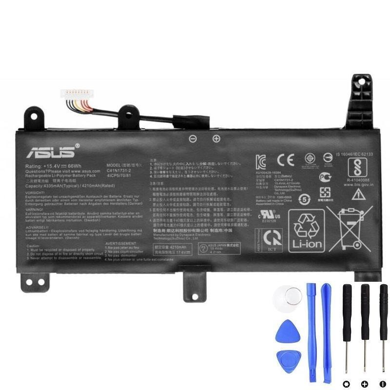 Asus C41N1731 C 66Wh Battery