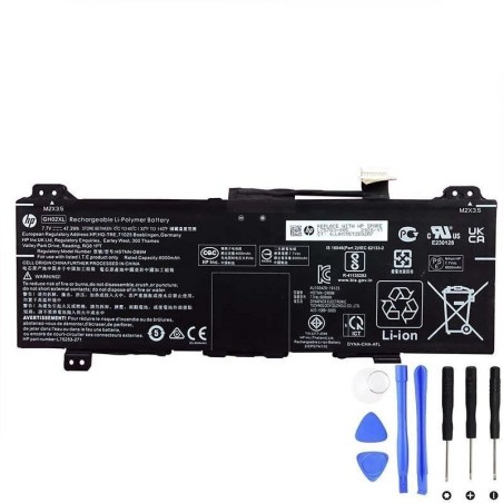 HP GH02XL 47.3Wh Battery