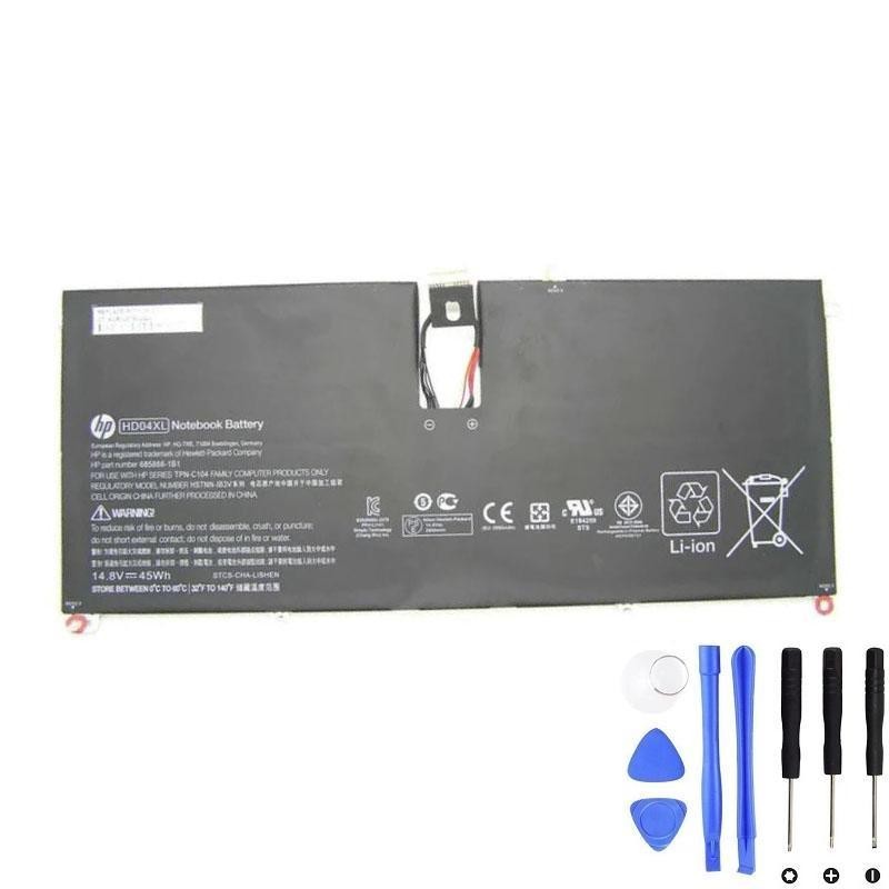 HP HD04XL 45Wh Battery